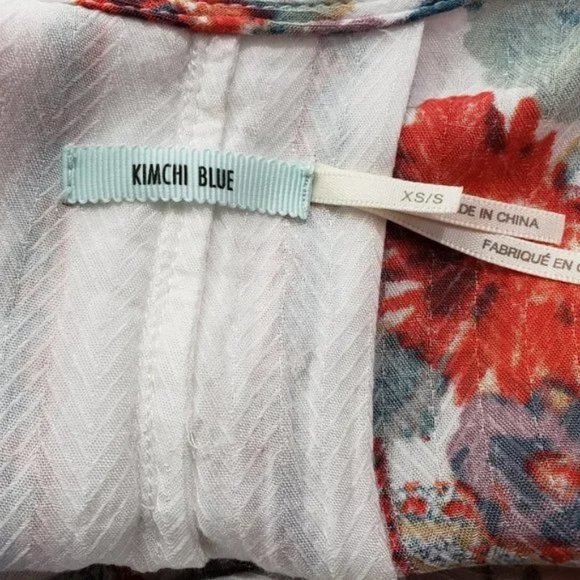 Urban Outfitters Kimchi Blue floral print Kimono - Picture 5 of 8